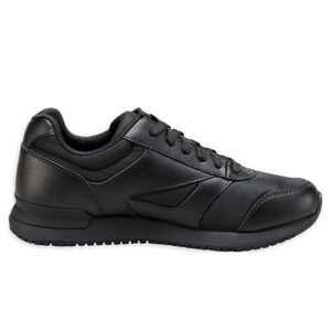 TredSafe Hays Slip Resistant Work Shoes Black Leather Lace Up Mens 8 Restaurant